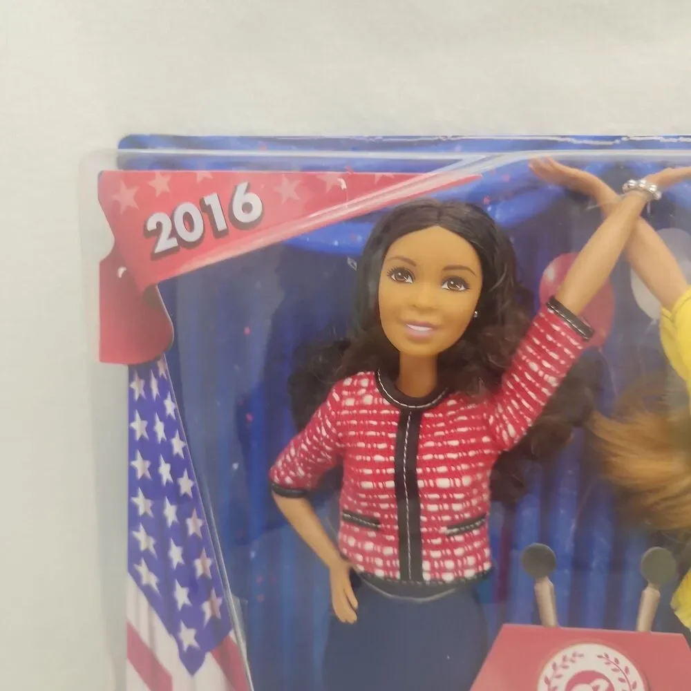 Doll Barbie 2016 First All Female Ticket President & Vice President Set NEW